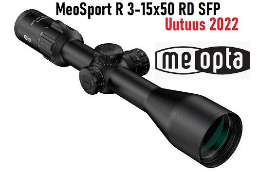 MeoSport R 3-15x50 RD SFP 4c asepaja m.vuorela aseliike ylistaro varastossa uutuus 2022